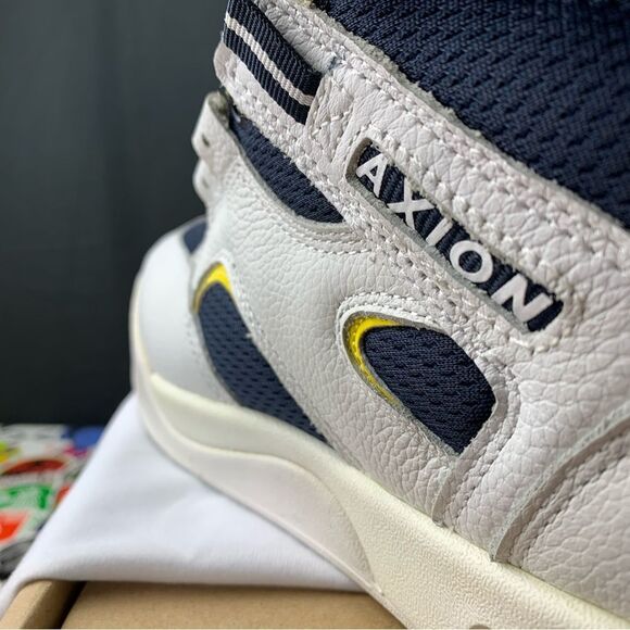 Axion Genesis Navy Yellow Skate Shoes Mens Various Sizes - Picture 8 of 16
